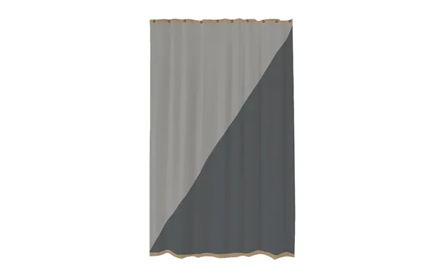 Mette Ditmer Duet Duschdraperi 150x200 Cm Grey