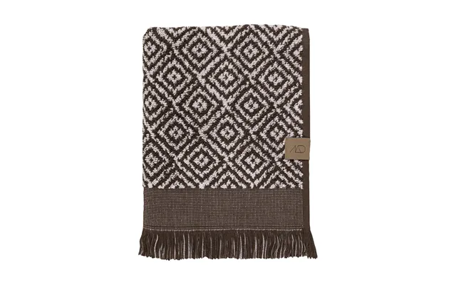 Mette Ditmer Morocco Towel 50x90 Cm Chocolate-off-white
