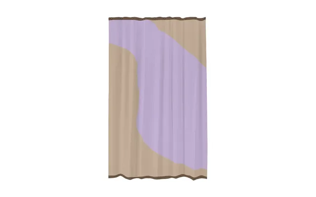 Mette Ditmer Nova Arte Shower Curtain 150x200 Cm Sand-lilac