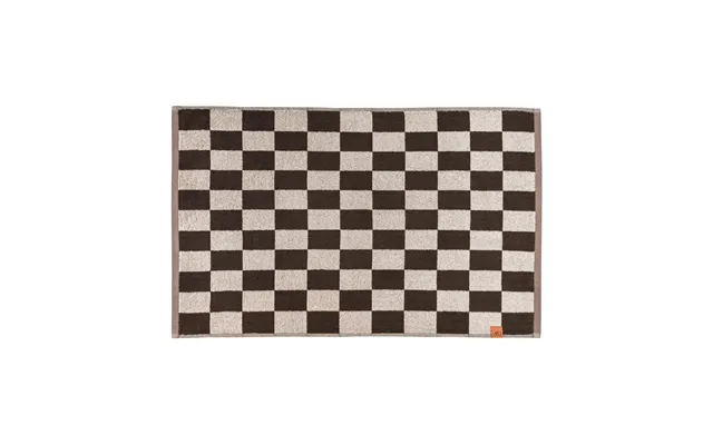 Mette Ditmer Retro Bathroom Mat 50x80 Cm Chocolate