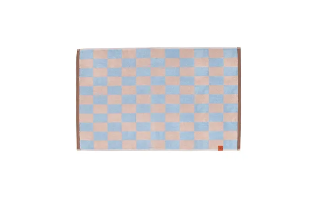 Mette Ditmer Retro Bathroom Mat 50x80 Cm Light Blue