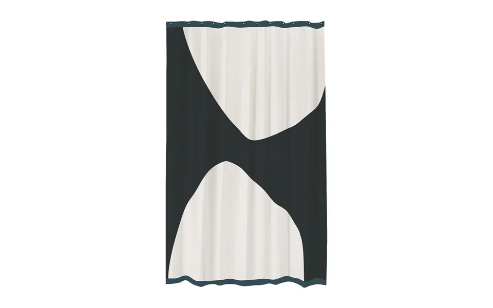 Mette Ditmer Rock Shower Curtain 150x200 Cm Black