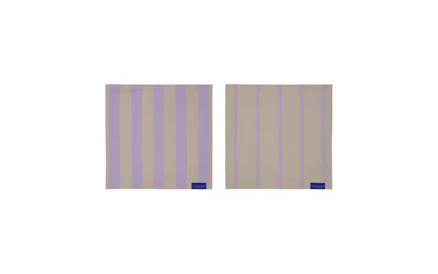 Mette Ditmer Stripes Dishcloth 33x33 Cm 2-pack Sand product image