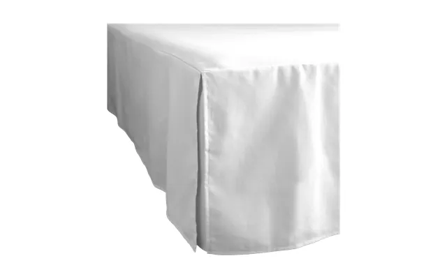 Mille Notti Napoli Bed Skirt White - 160x220x42 Cm