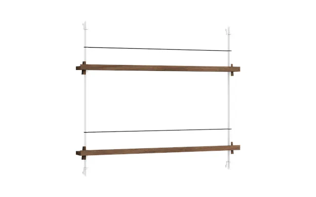 Moebe Moebe Magazine Rack Smoked Oak-white