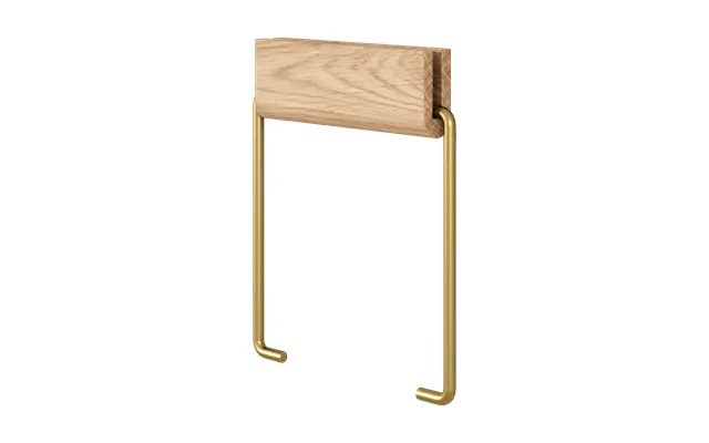 Moebe Moebe Toilet Paper Holder Oak-brass