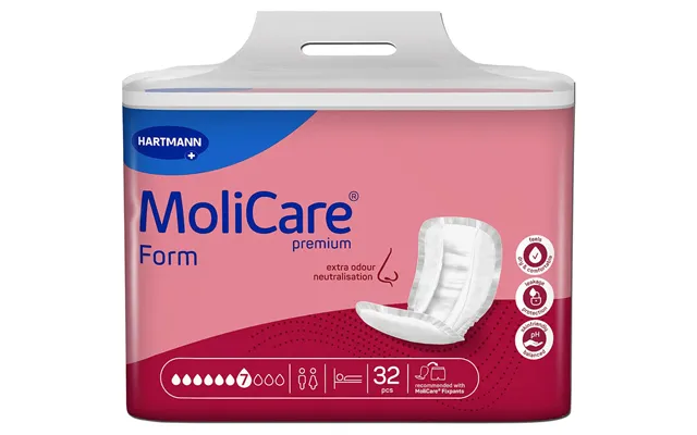 Molicare Premium Form Acateia Napkins 7 Drops 32 Pieces product image
