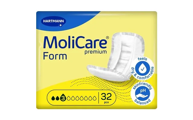 Molicare Premium Form Napkins 3 Drops 32 Pieces product image