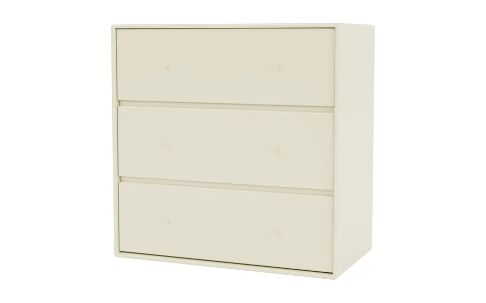 Montana Carry Dresser - 3 Drawers Vanilla