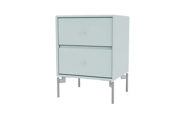 Montana Drift Bedside Table Flint 148 - Chrome Legs Cm