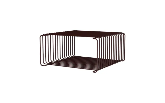 Montana Panton Wire Half Height Shelf 34.8x17.2x34.8 Cm Black Red