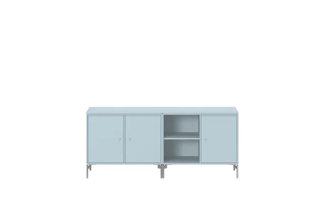 Montana Save Side Table Flint 148 - Chrome Legs