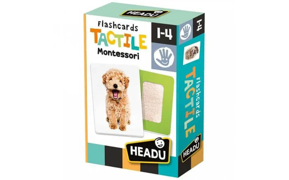 Montessori Tactile Cards - Headu
