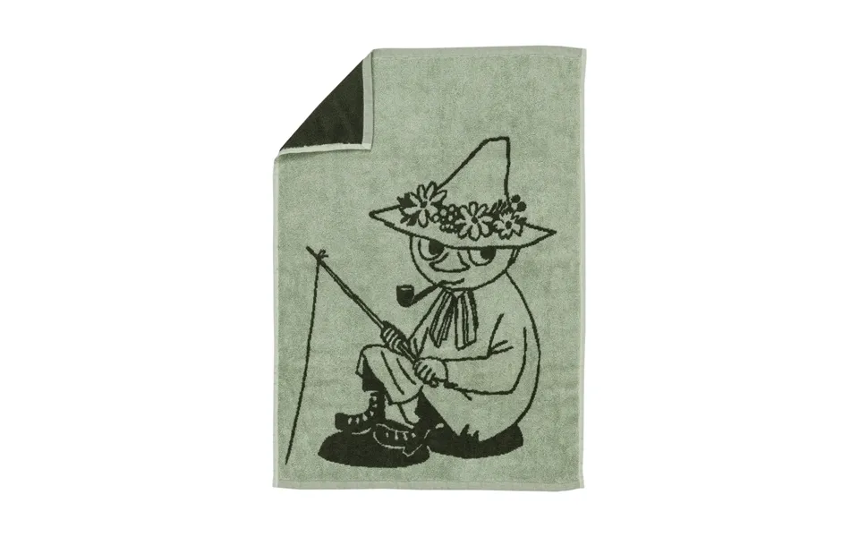 Moomin Arabia Moomin Hand Towel 50x70 Cm The Moomin Green