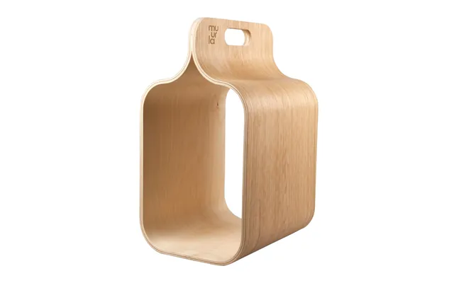 Muurla Carrier Newspaper Holder Oak