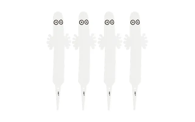 Muurla Hattifattener Plant Label 4-pack White product image