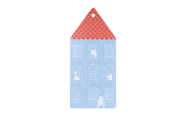 Muurla Moomin Chop & Serve Cutting Board 20x44 Cm Moomin House
