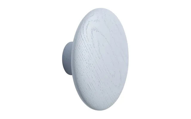 Muuto Dots Wood Hook Light Blue Ø13 Cm