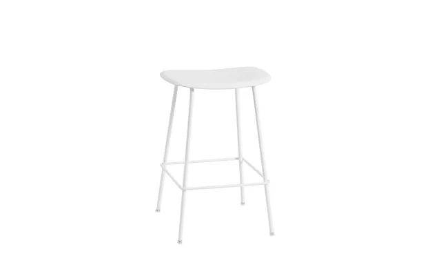 Muuto Fiber Tube Bar Chair 65 Cm White