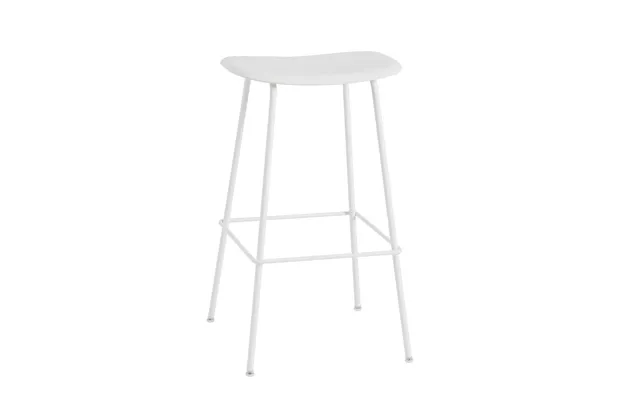 Muuto Fiber Tube Bar Chair 75 Cm White