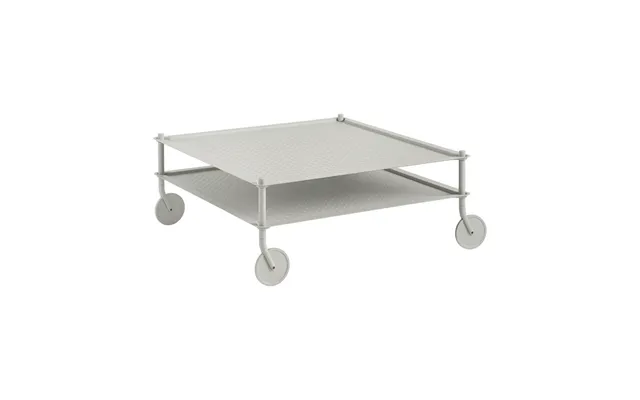 Muuto Flow Coffee Table 95x95 Cm Grey