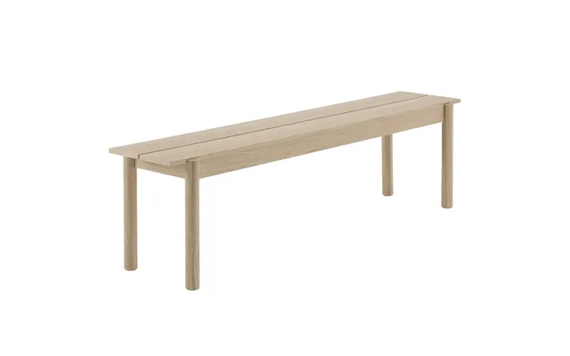 Muuto Linear Bench - Oak 33.5 Cm