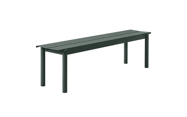 Muuto Linear Steel Bench 170 Cm Dark Green product image