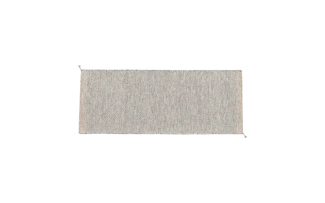 Muuto Ply Rug 80x200 Cm Black-white