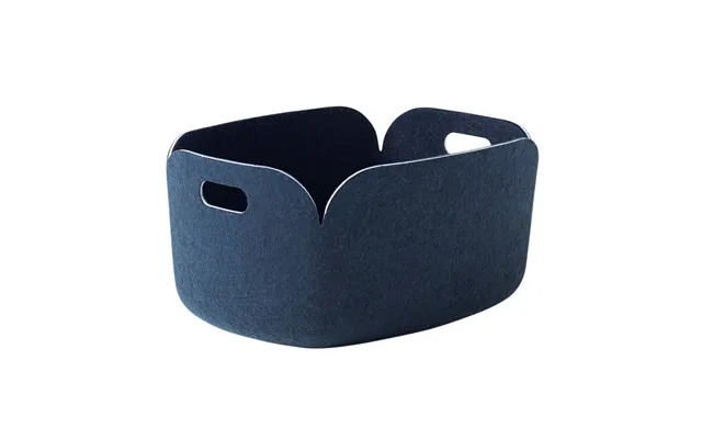Muuto Restore Storage Basket Midnight Blue