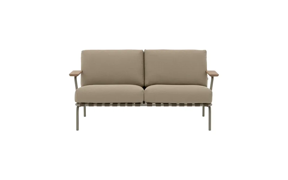 Muuto Settle 2-seater Sofa Ribbed Weave 5 Taupe