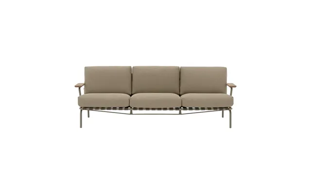 Muuto Settle 3-seater Sofa Ribbed Weave 5 Taupe product image