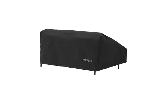 Muuto Settle Outdoor Protective Cover For 2-seater Sofa Black