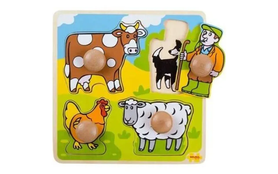 My First 4 Pets Puzzle - Bigjigs