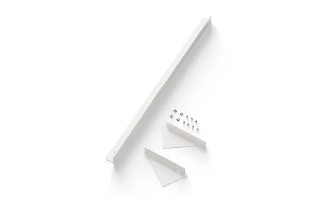 New Works New Works Console Magazine Shelf 3 Parts White
