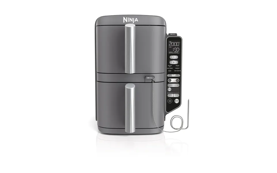 Ninja Ninja Air Fryer Sl451eu Stacked Dual Zone Xl 9.5 L Black