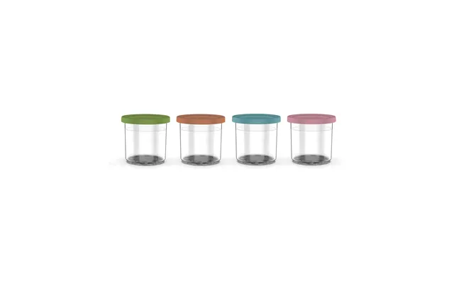 Ninja Ninja Creami 4 Extra Cups 470 Ml For Nc300eu Blue Pink Green Brown