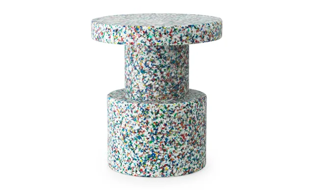 Normann Copenhagen Bit Stool White-multi