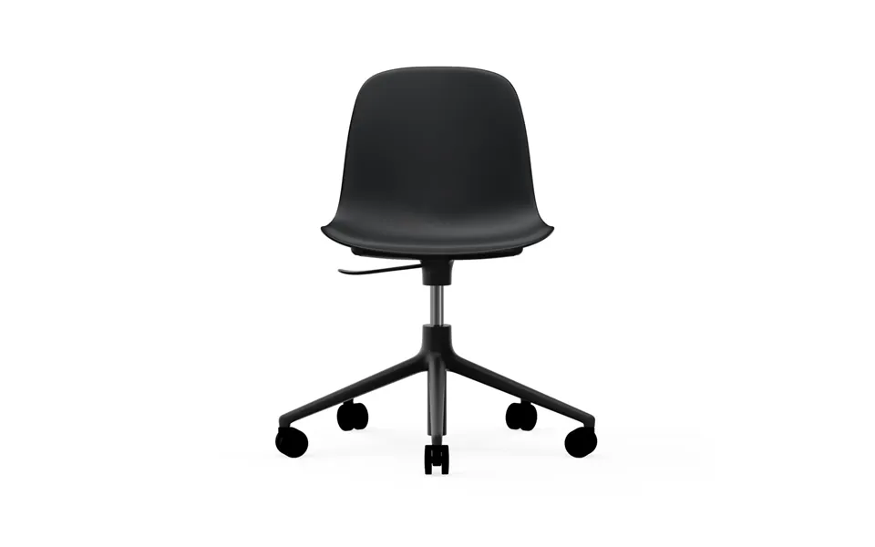 Normann Copenhagen Form Swivel Chair - 5w Office Chair Black