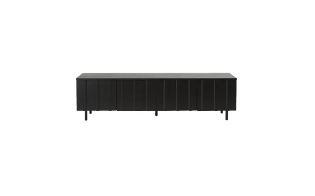 Normann Copenhagen Rib Sideboard Low Soft Black