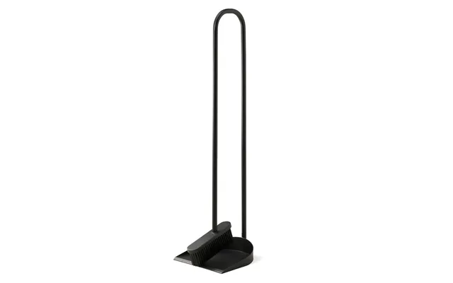 Northern Cane Broom And Dustpan Black