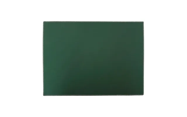 Ørskov Ørskov Placemat Leather Square Dark Green