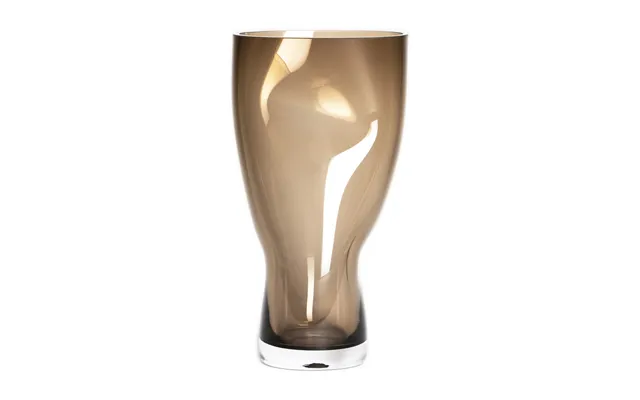 Orrefors Squeeze Vase 23 Cm Brown