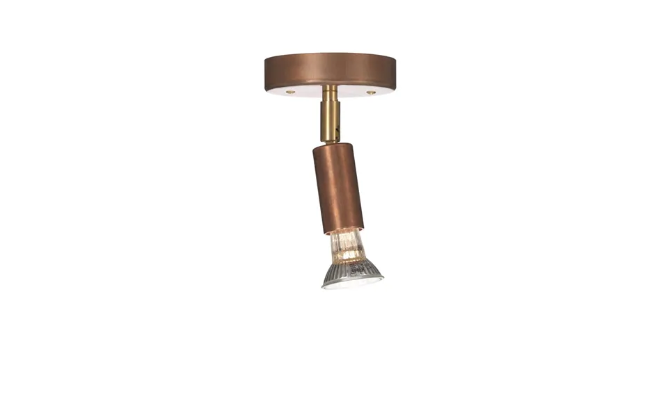 Örsjö Belysning Star 1 Wall Lamp Ceiling Lamp Raw Copper - With Terminal Block