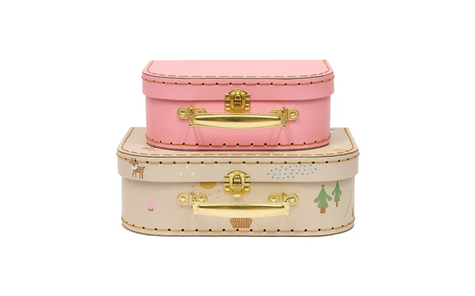 Oyoy Friends In The Forest Suitcase Set 2 Pieces Deer & Duck