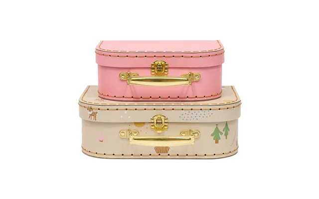 Oyoy Friends In The Forest Suitcase Set 2 Pieces Deer & Duck