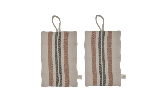 Oyoy Linen Pot Holder 2-pack Caramel