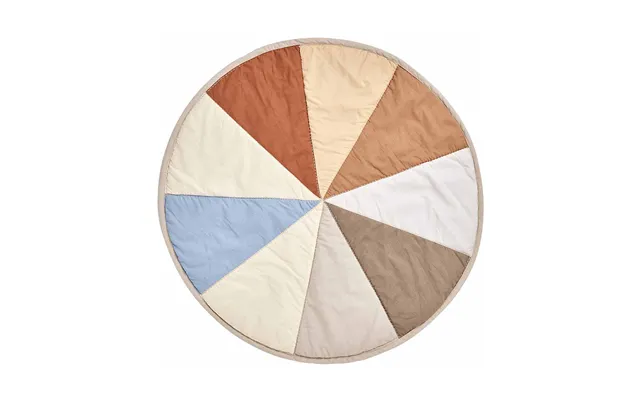 Oyoy Moni Quilted Children's Rug Ø100 Cm Multi product image
