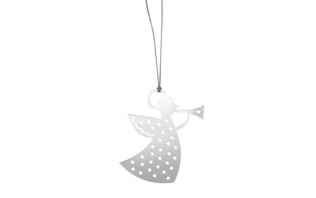 Pluto Design Pluto Christmas Decoration In Metal Trumpet Angel - Silver-coloured