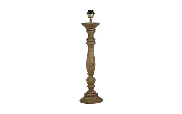 Pr Home Lodge Lamp Base Aged Brown 38 Cm
