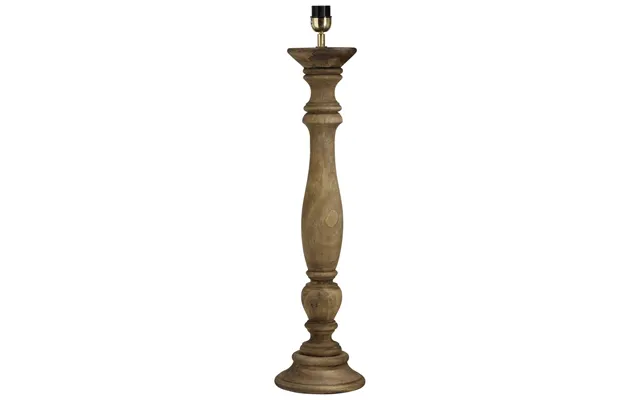 Pr Home Lodge Lamp Base Aged Brown 78 Cm